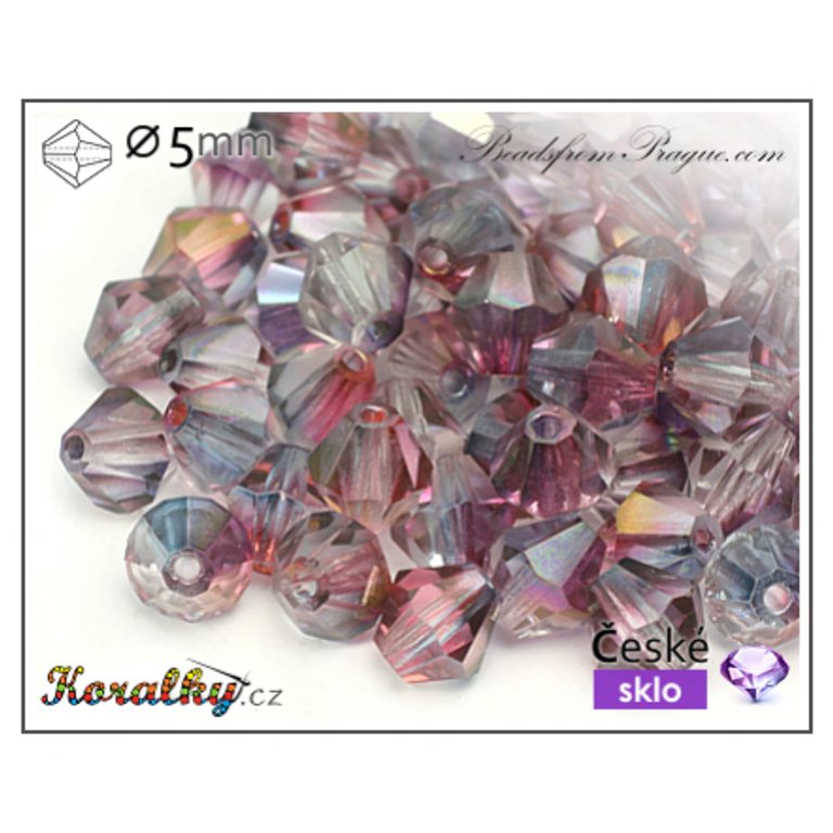 Czech crystal bicone beads 5mm No.141