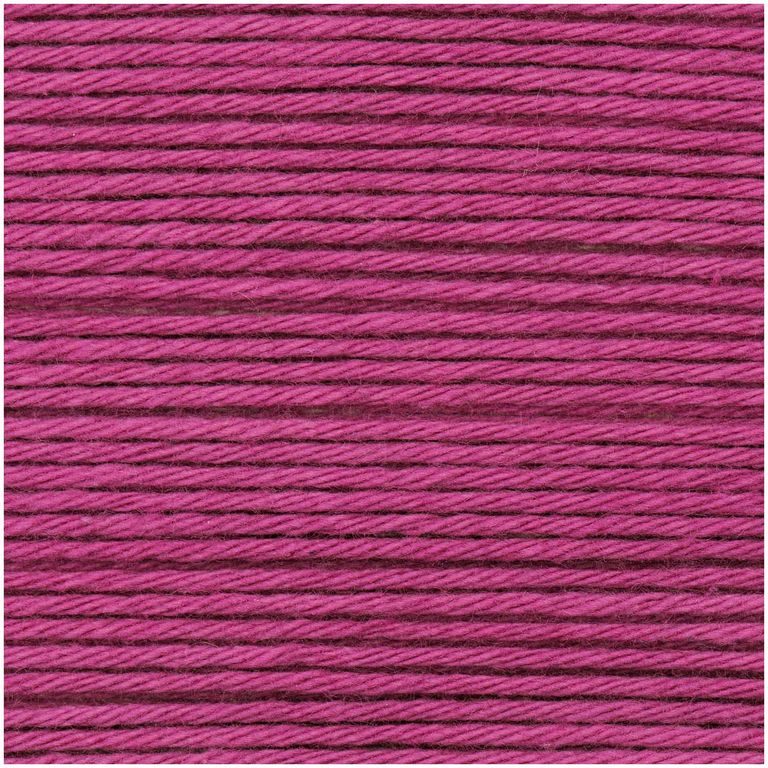 Cotton crochet yarn Ricorumi dk shade 015 raspberry
