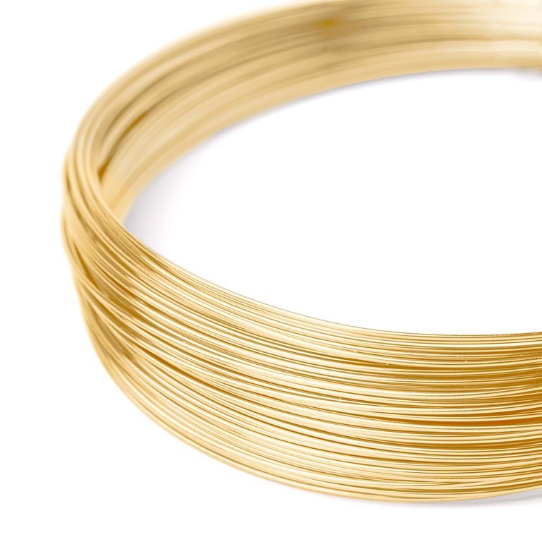 Gold colour wire 0.3mm/5m