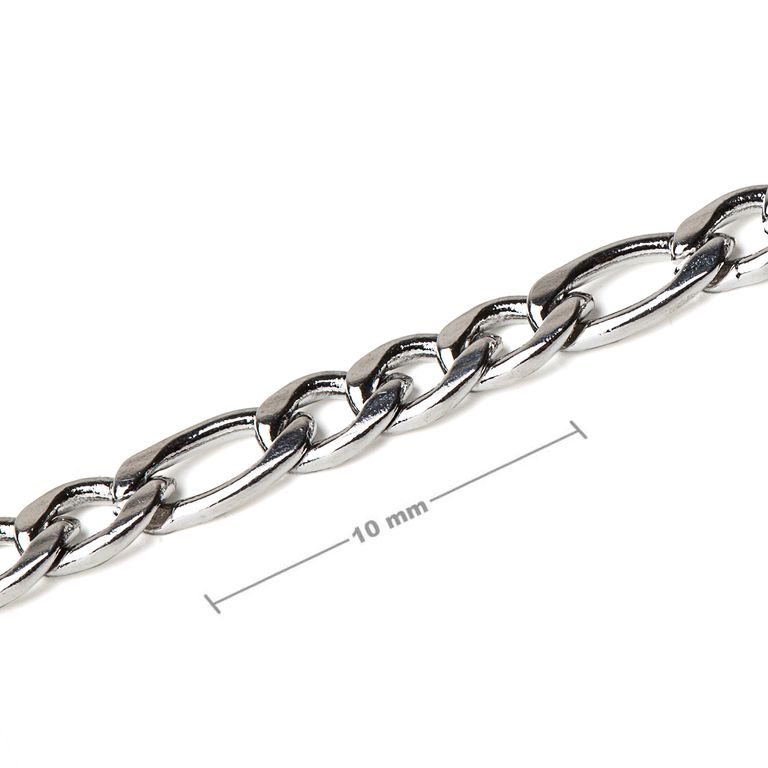 Stainless steel unfinished jewellery chain No.12