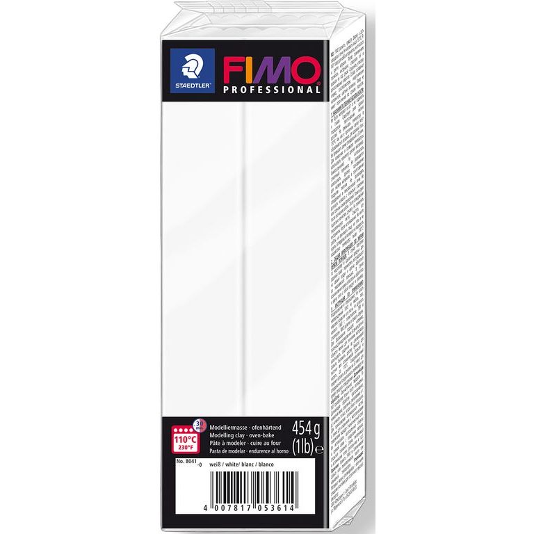 FIMO Professional 454g (8041-0) albă