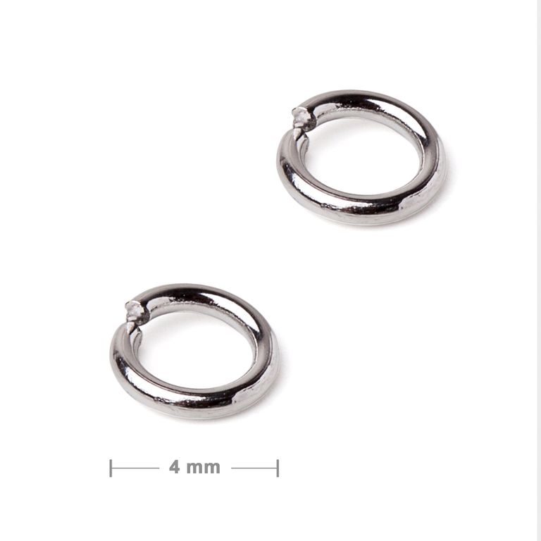 Stainless steel 316L jump ring 4mm