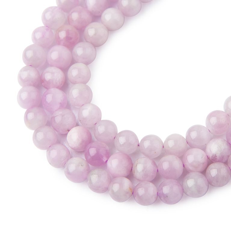 Kunzite beads 6mm