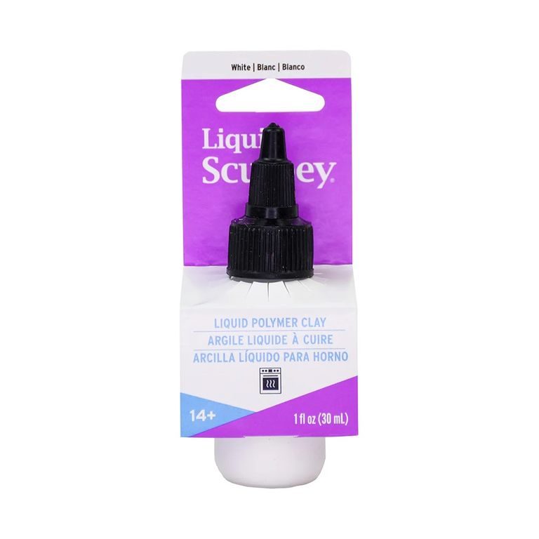 Sculpey tekutá polymerová hmota 30ml White bílá