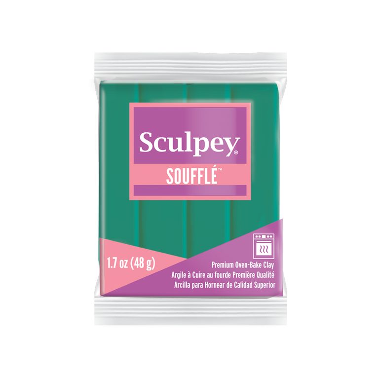 Sculpey SOUFFLÉ Jade green