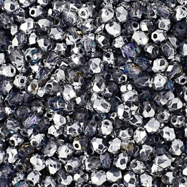 Mărgele șlefuite 3mm Crystal Heliotrope