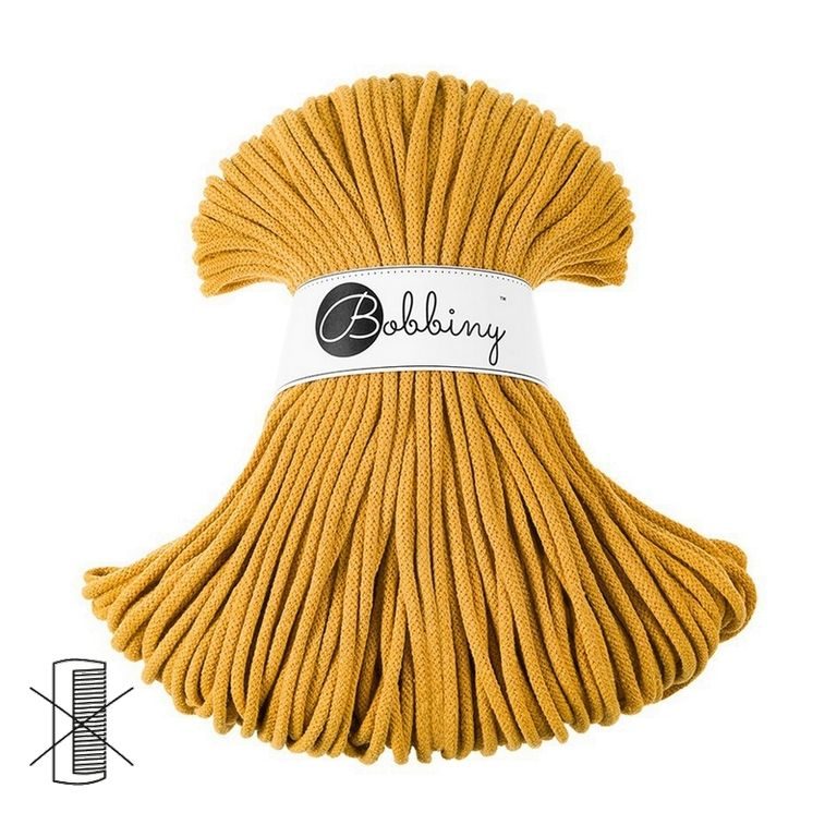 Bobbiny Șnur Macramé Premium 5mm Mustard