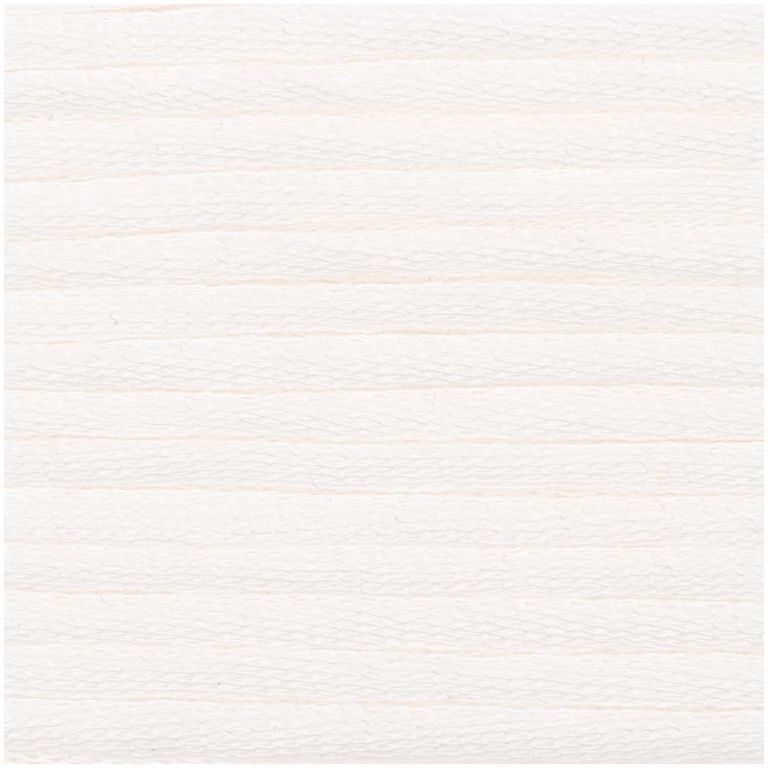 Rico design háčkovací šňůra Fashion Jersey odstín 001 bílá