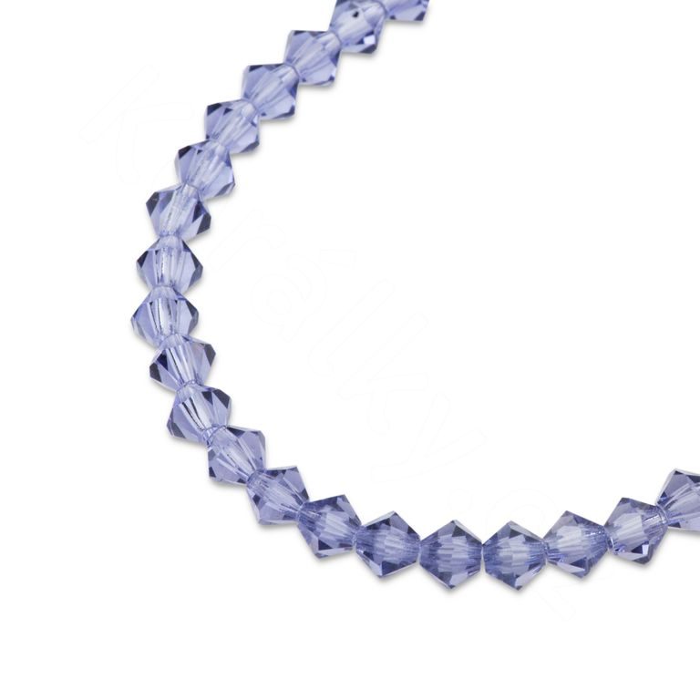 Preciosa MC perle Rondelle 3 mm Tanzanite