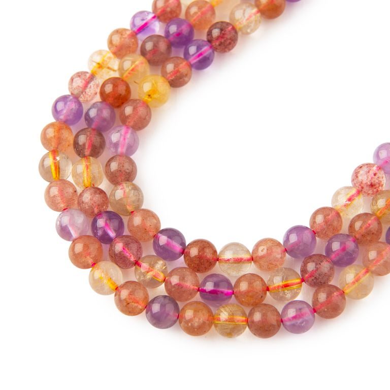 Super 7 beads 4mm