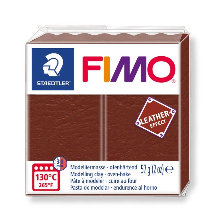 FIMO Leather Effect (8010-779) oříšková