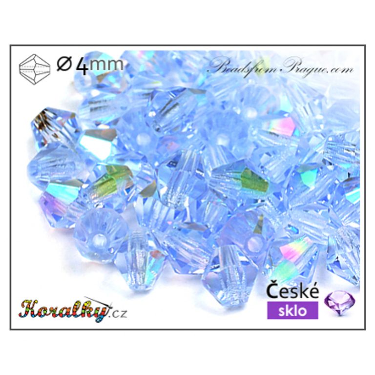 Czech crystal bicone beads 4mm No.78