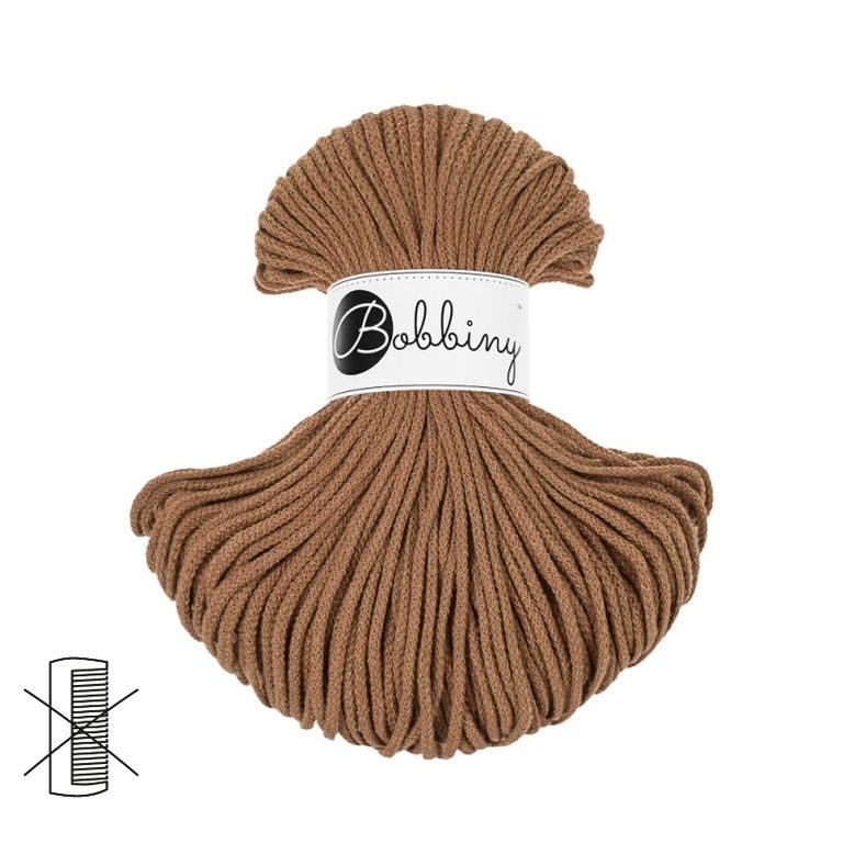 Bobbiny Șnur Macramé Junior 3mm Caramel