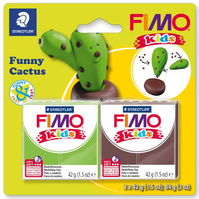 Sada FIMO Kids Funny Kaktus