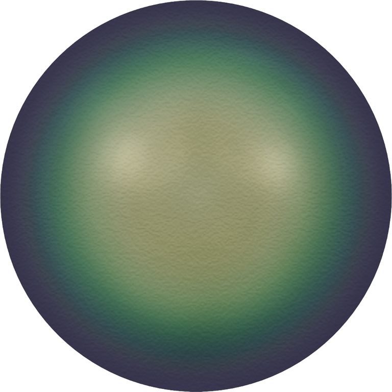 SWAROVSKI 5818 10 mm Crystal Scarabaeus Green Pearl