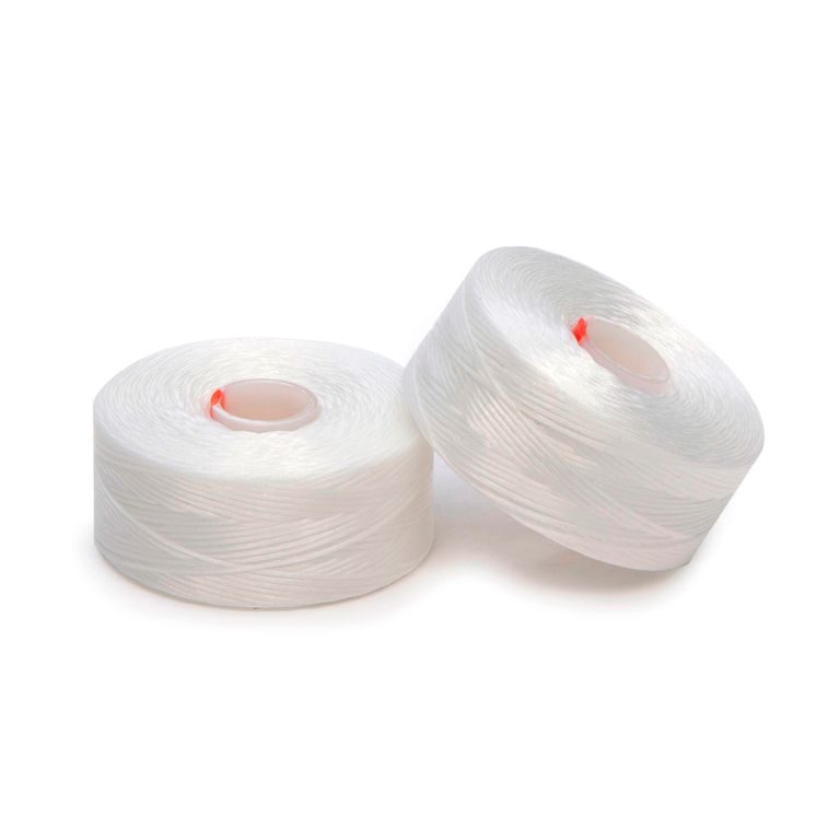 S-lon beading thread D white No.1