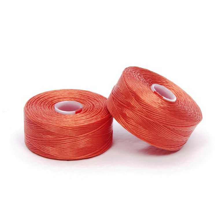 S-lon nylon beading thread AA 68m orange No.3