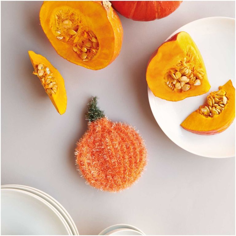 Rico design háčkovacia priadza na výrobu žiniek Creative Bubble odtieň 021 oranžová