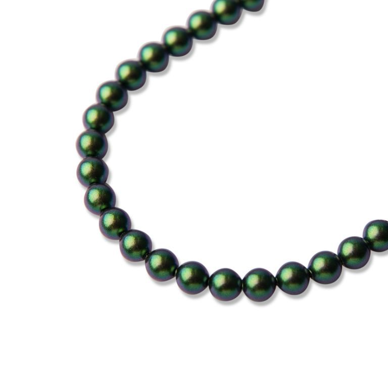 SWAROVSKI 5810 3 mm Crystal Scarabaeus Green Pearl