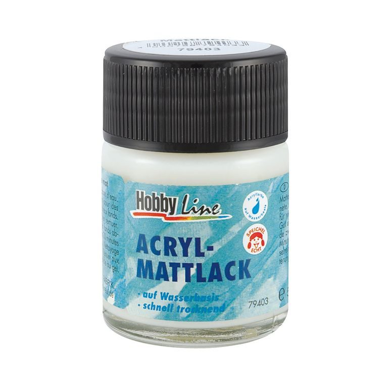 Acrylic varnish transparent 50ml matt