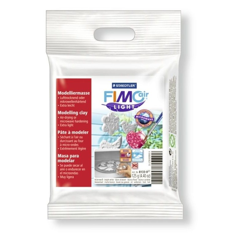 FIMO Air Light 125g pastă auto-întărire albă