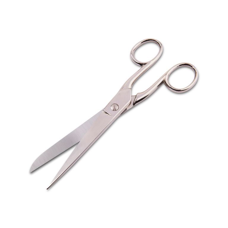 Household scissors straight all-metal 18cm