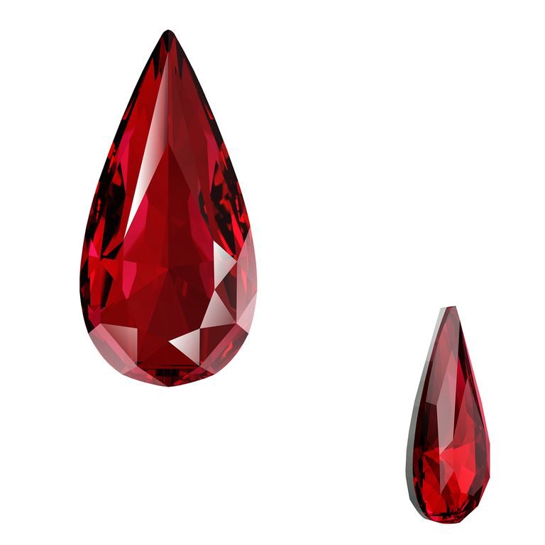 SWAROVSKI 4322 14mm Scarlet F