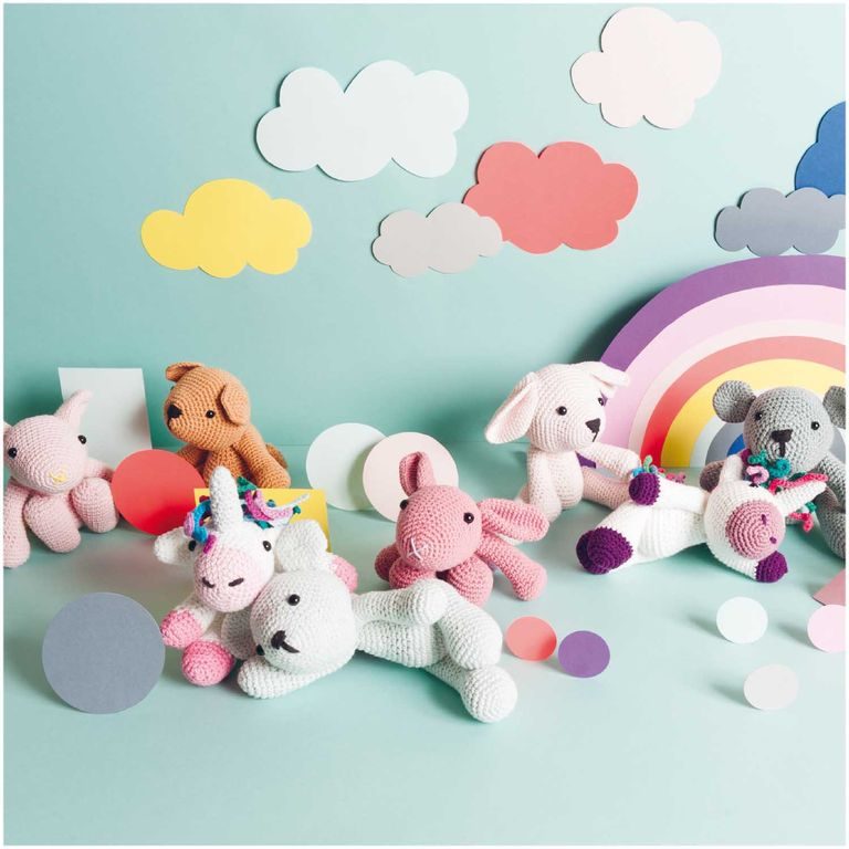 Bavlněná háčkovací příze Ricorumi dk odstín 011 světle růžová