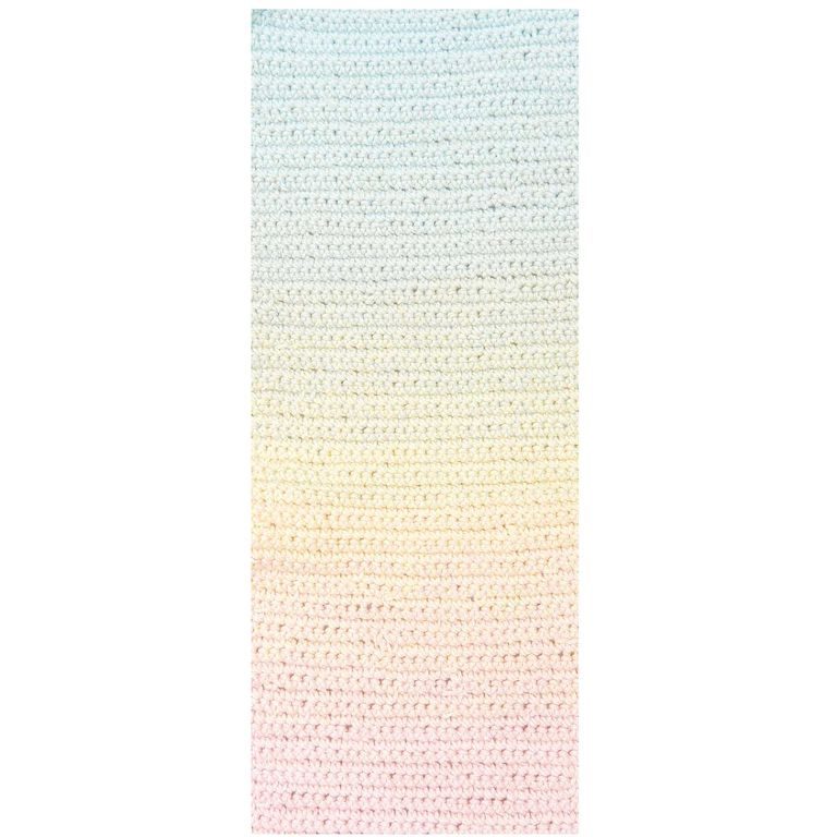 Ricorumi Spin Spin Crochet Yarn shade 017 Pastel Rainbow