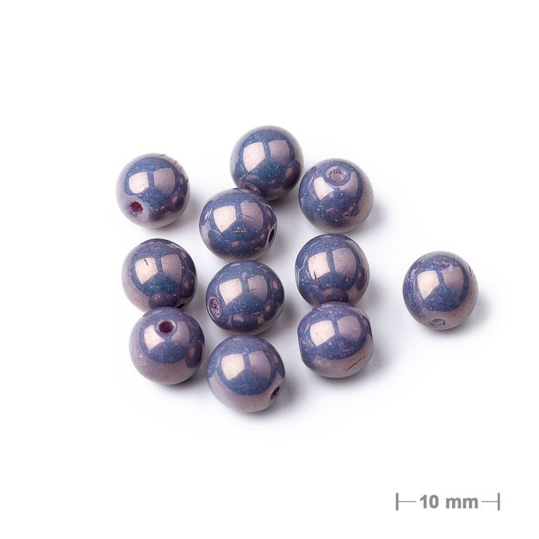 Glass pressed beads No.446