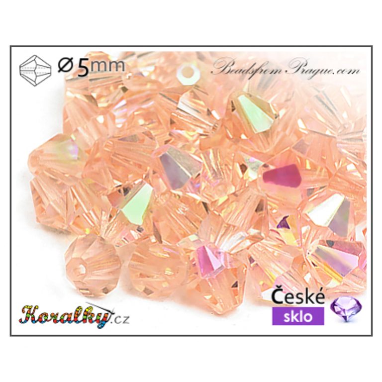 Czech crystal bicone beads 5mm No.126