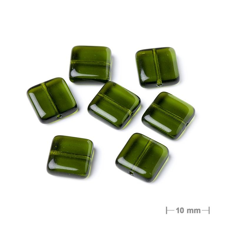 Glass pressed beads No.379