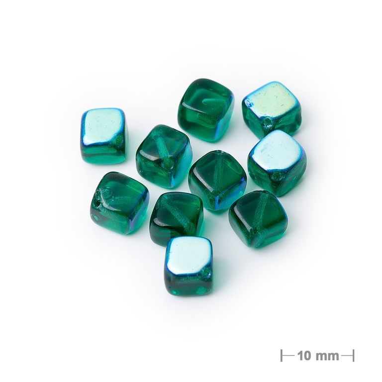 Glass pressed beads No.342