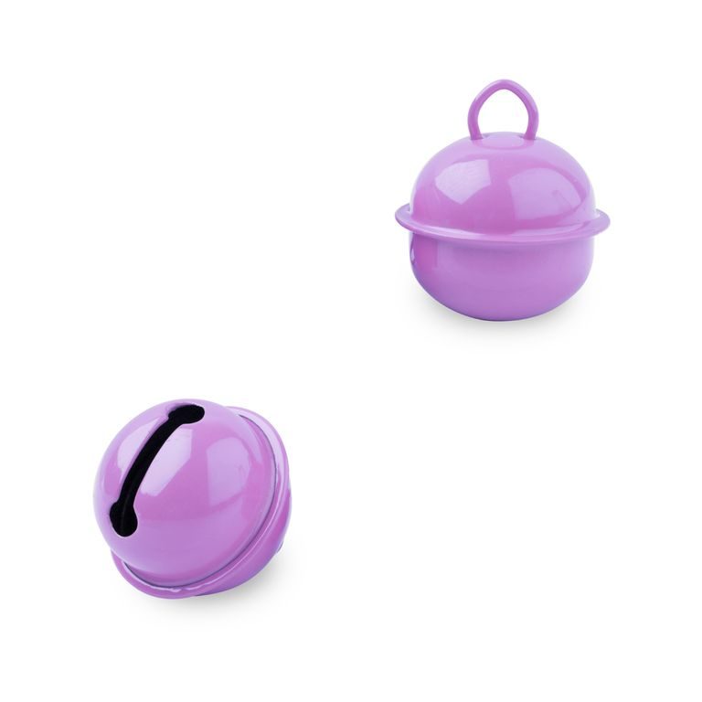 Jewellery jingle bell 24x22mm Royal Purple