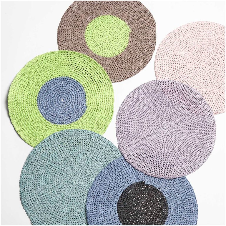 Rico design háčkovacia papierová priadza Creative paper odtieň 005 fialová