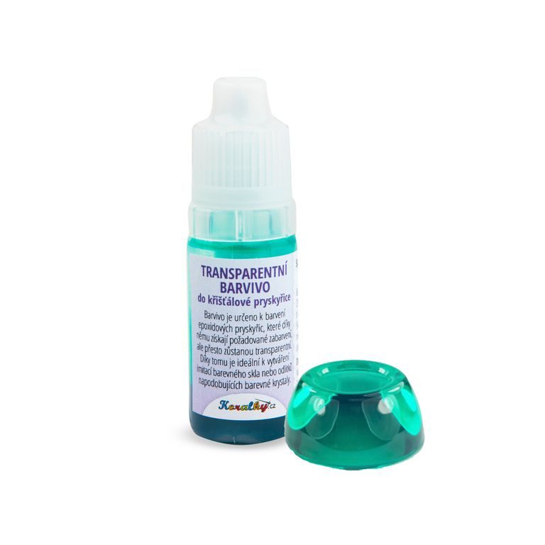 Transparent dye for crystal resin turquoise 2ml
