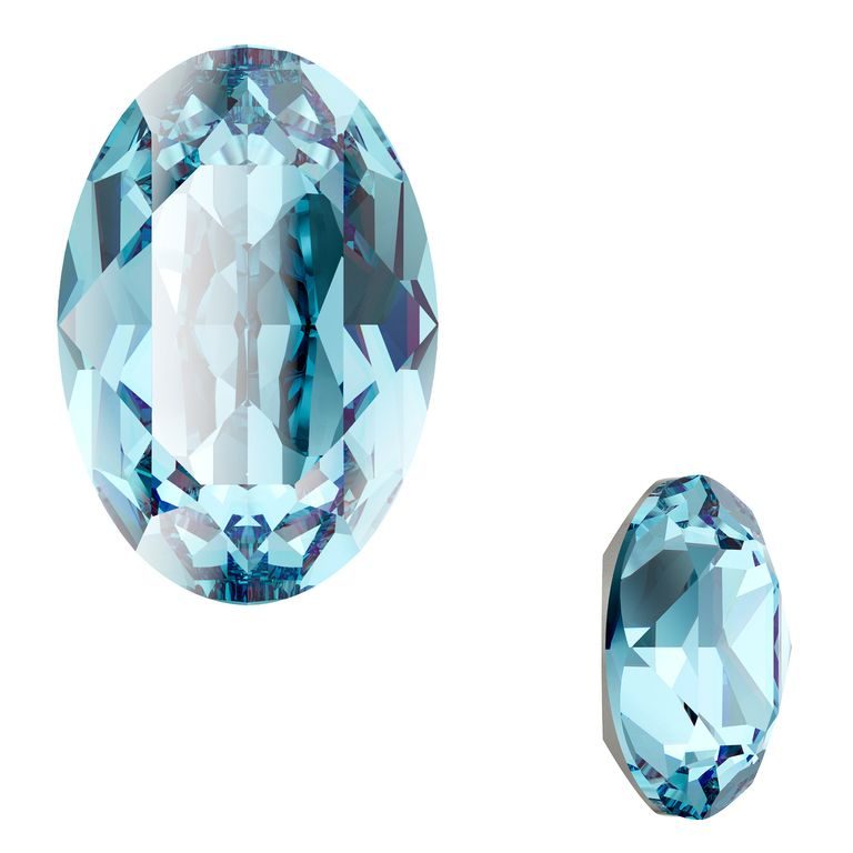 SWAROVSKI 4120 14mm Aquamarine F