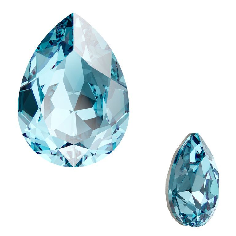 SWAROVSKI 4320 14mm Aquamarine F