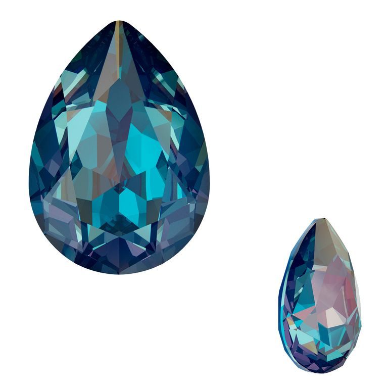 SWAROVSKI 4320 14X10 mm Crystal Royal Blue DeLite