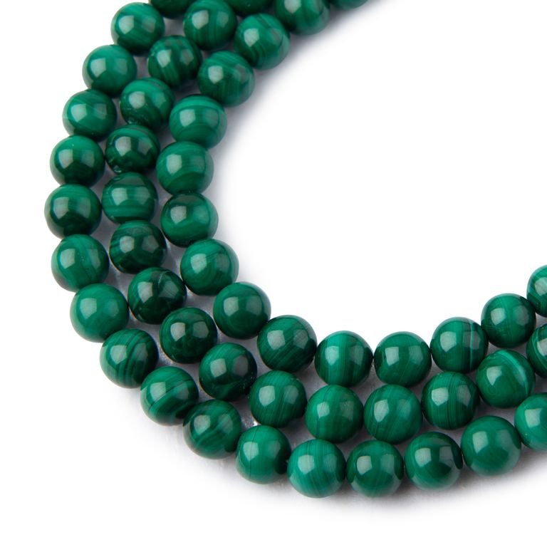 Malachite beads 6mm