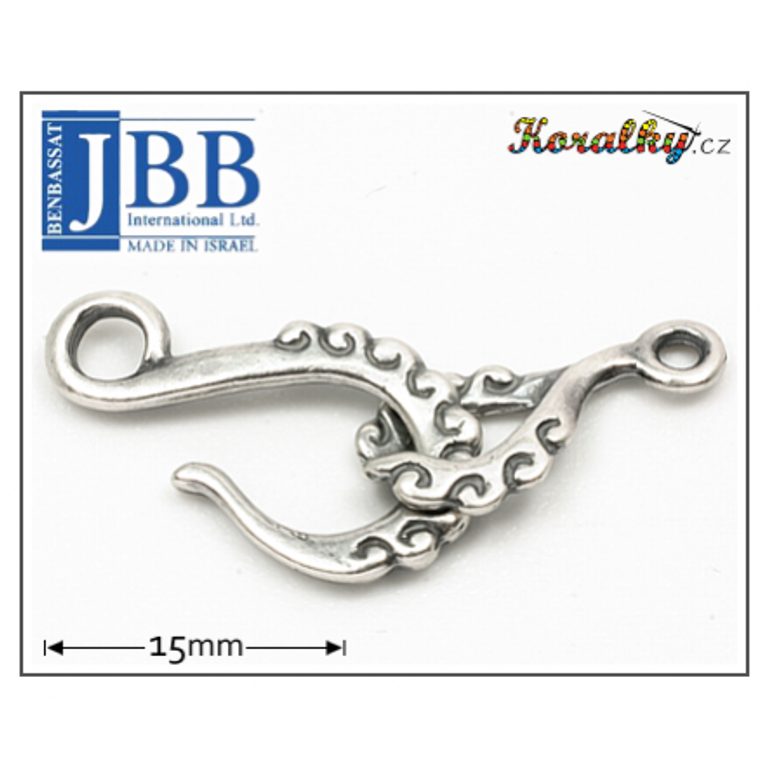 JBB hook and eye clasp No.1