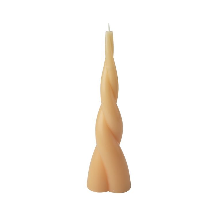 Silicone mould for a tall spiral candle 72x250mm