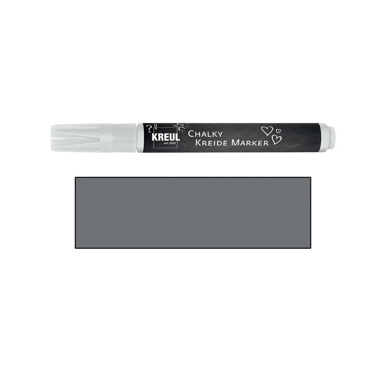 Chalk marker KREUL Medium dark grey