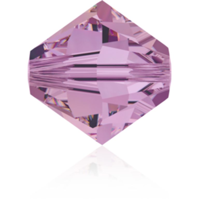 SWAROVSKI 5328 4 mm Crystal Lilac Shadow