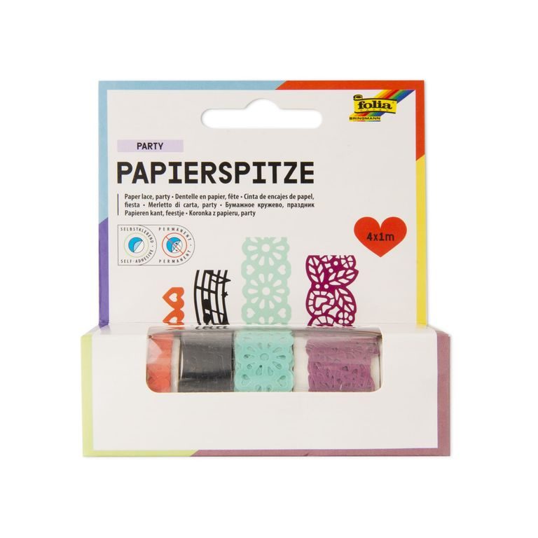 Lace washi tape 4x1m party