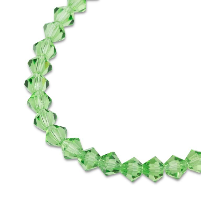 Preciosa MC perle Rondelle 6 mm Peridot