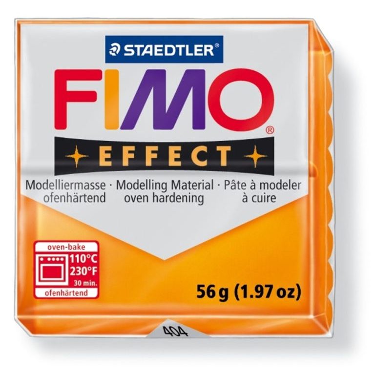 FIMO Effect 56g (8020-404) transparentní oranžová