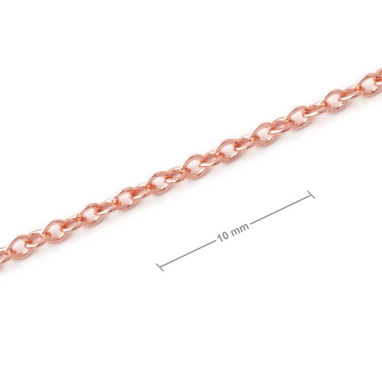 Unfinished chain rose gold No.123