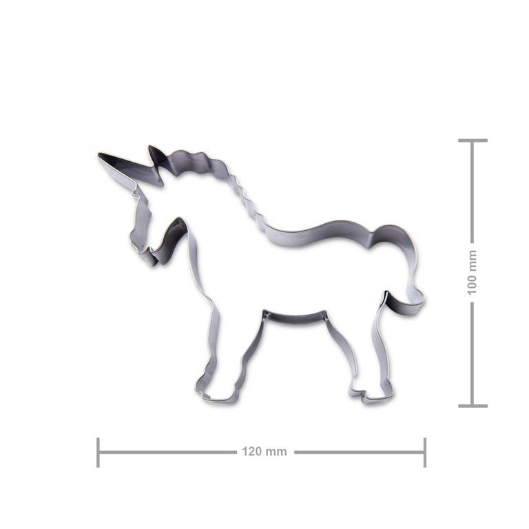 Formă de decupat unicorn 120x100mm