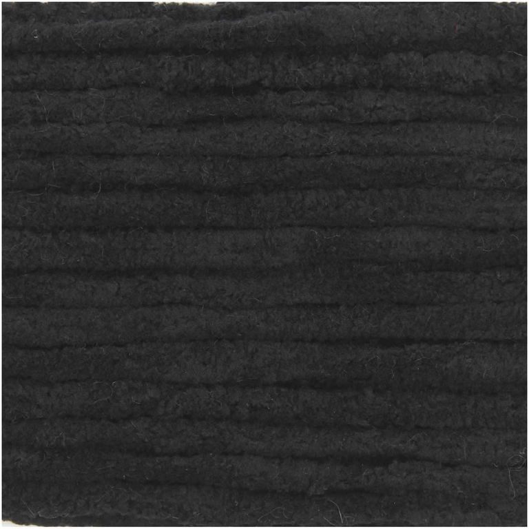 Chenille yarn Chenillove colour shade 014 black